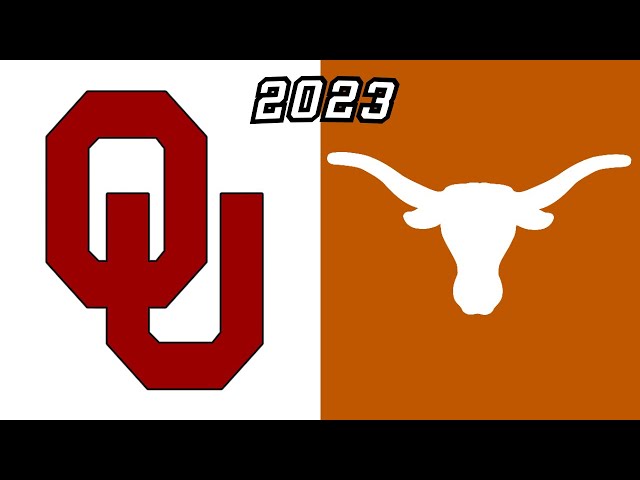 2023 Oklahoma Sooners vs Texas Longhorns Full Game Replay | Red River Rivalry | 1080p