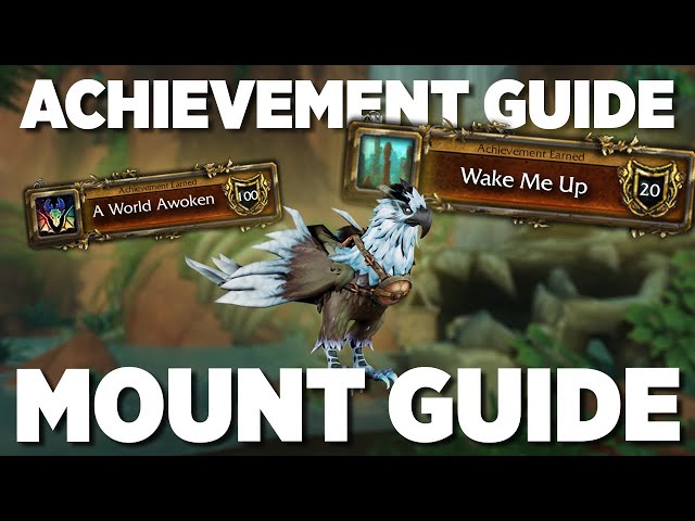 Bestowed Ohuna Spotter - Wake Me Up - Achievement and Mount Guide - Dragonflight Meta Achievement