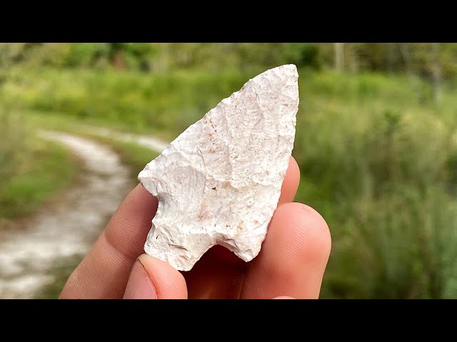 I Found a 5,000 Year Old Native American Arrowhead while Artifact Hunting and Digging in Florida