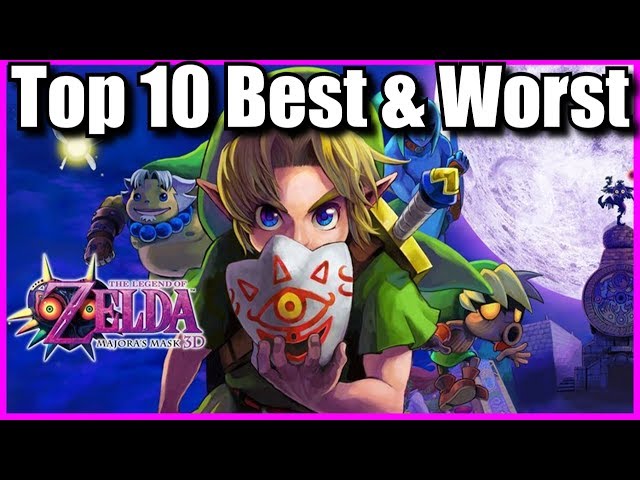 Top 10 Best & Worst of Zelda Majora's Mask