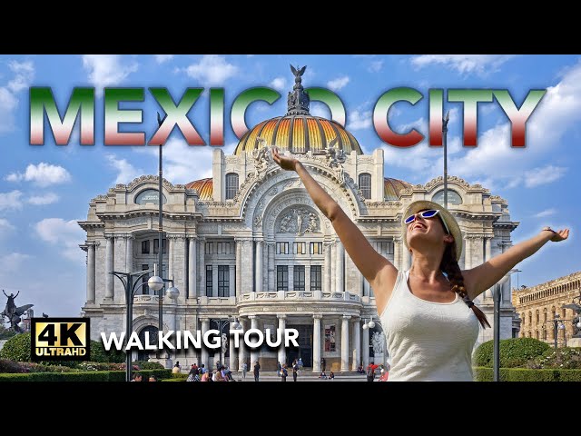 Discover Downtown CDMX! 🚶‍♂️ Walking Tour 4K Exploration