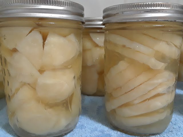 Canning Potatoes - Chunks for Salads and Slices for Home Fries