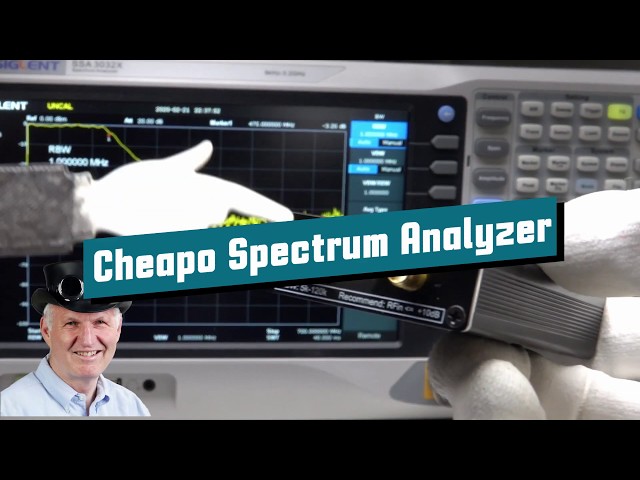 #313 Useful? Cheap Spectrum Analyzer LTDZ 35-4400M