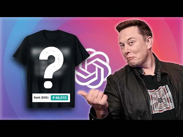 How to find T-shirt Niches using AI by Elon Musk | Print on Demand