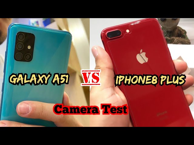 Samsung Galaxy A51 vs iPhone 8 Plus Camera Test| Galaxy A51 vs iPhone 7plus Camera Test| Galaxy A51