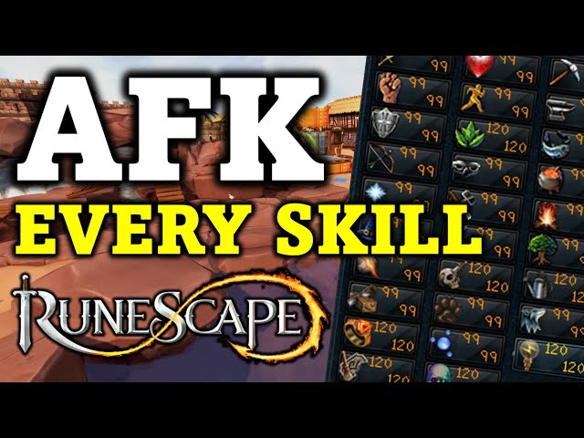 Best AFK Training Methods for Every Skill in RuneScape 3