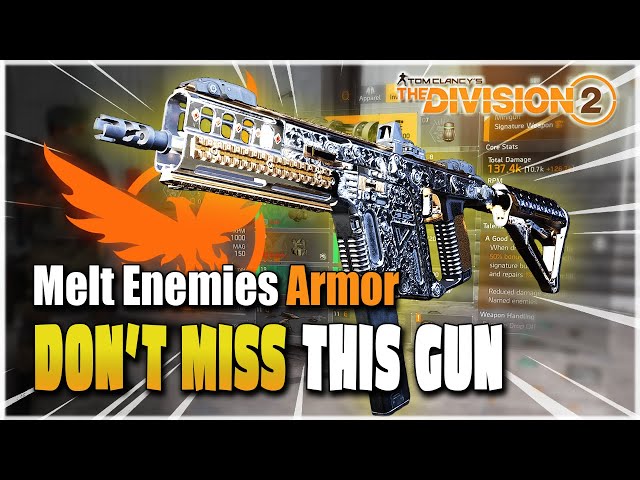 The Division 2 | THIS SMG MELTS ARMOR - DON'T MISS THE DARK WINTER | Best SMG PvE solo build