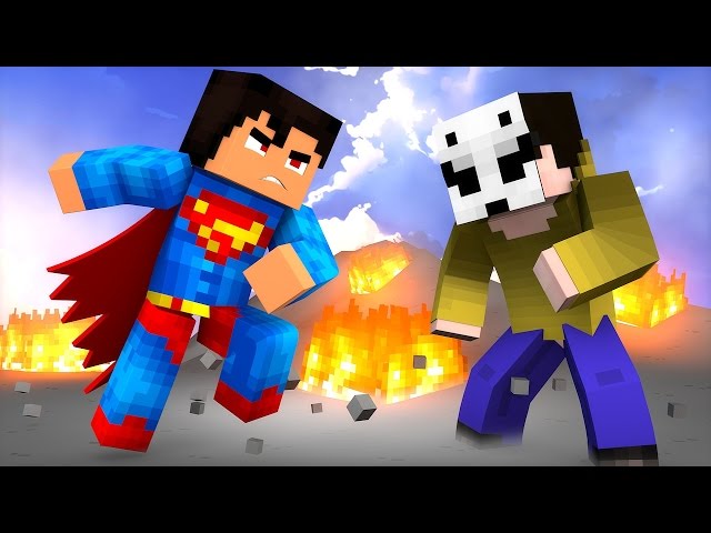 Minecraft: DUELO SEM MODS - SUPERMAN vs LICK!