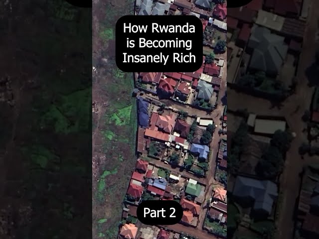 How Rwanda is Becoming Insanely Rich (Part 2) #shorts