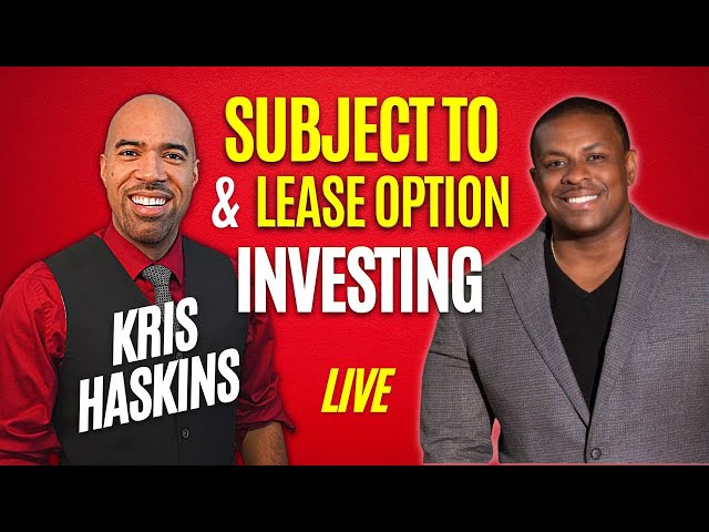 How to Get Started with Subject To and Lease Options with  @kris haskins ​