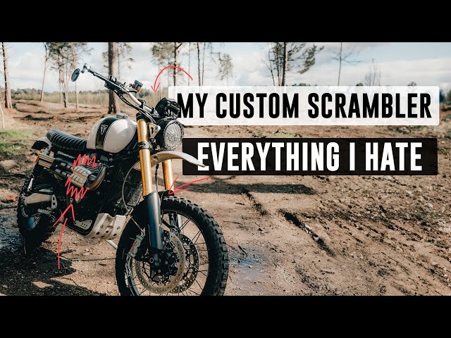 3 THINGS I HATE about the Triumph Scrambler 1200