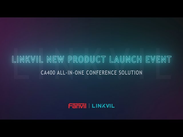LINKVIL CA400 All-in-One Conference Solution Launch Event 2024