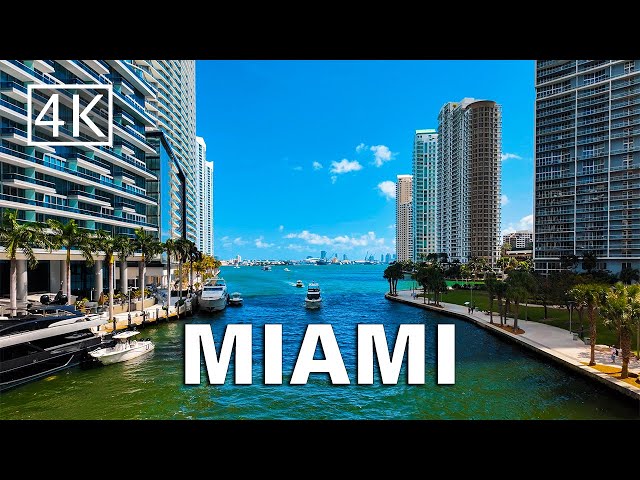 [4K]  Downtown Miami Florida - Part 2 - Walking Tour