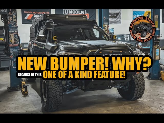 My Tacoma Gets A NEW BEASTFAB Front Bumper | This Has Never Been Done Before Thats Why I Switched!!!