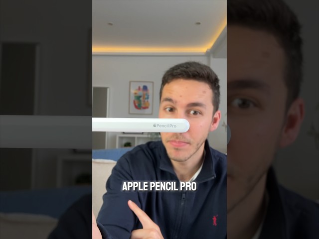 El Apple Pencil Pro es una LOCURA y hace todo esto... 🤯