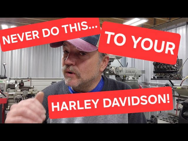 *NEVER* DO THIS TO Your Harley Davidson Motorcycle! - Kevin Baxter - Baxters Garage
