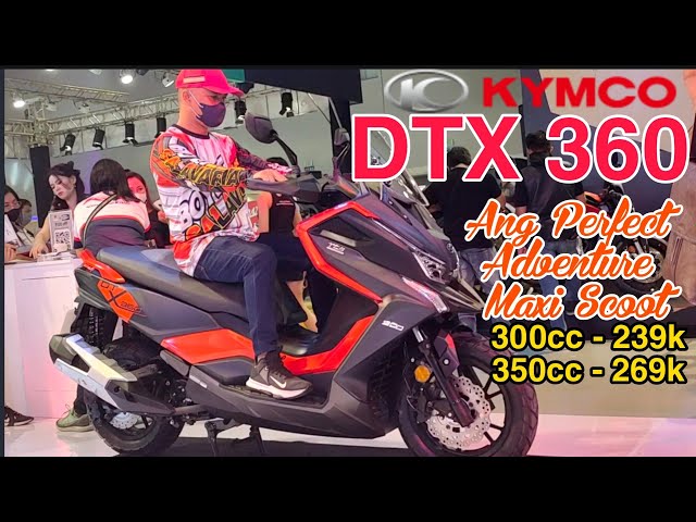 Kymco DTX 360   ang Perfect Adventure Scooter na bagay sayo Specs & Features ,Price at Installment