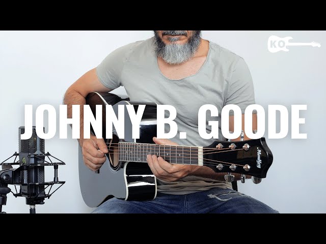 Chuck Berry - Johnny B. Goode - Acoustic Guitar Cover by Kfir Ochaion - Moukey Guitars