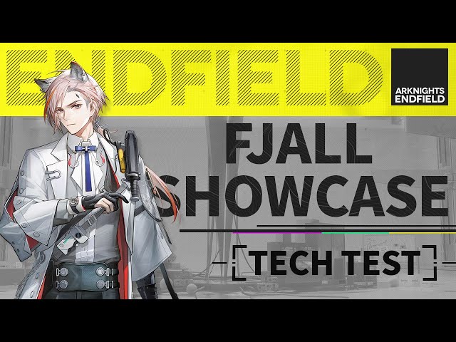 Fjall Showcase - Abilities + Menu Poses + Idle + Party Poses + Combat |【Arknights: Endfield】