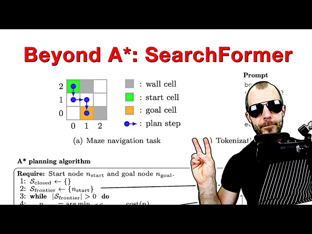 Beyond A*: Better Planning with Transformers via Search Dynamics Bootstrapping (Searchformer)