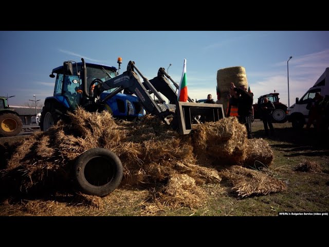 Farmers In Bulgaria Protest Ukraine Grain Imports