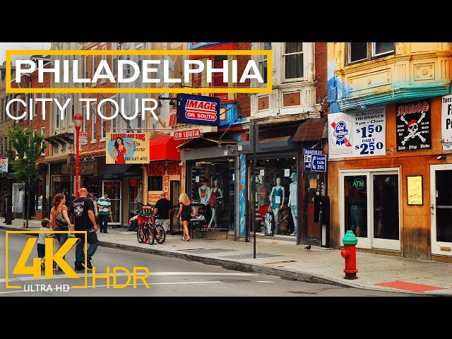 The Landmarks of the Historic District of Philadelphia - Onewheel City Tour in 4K HDR