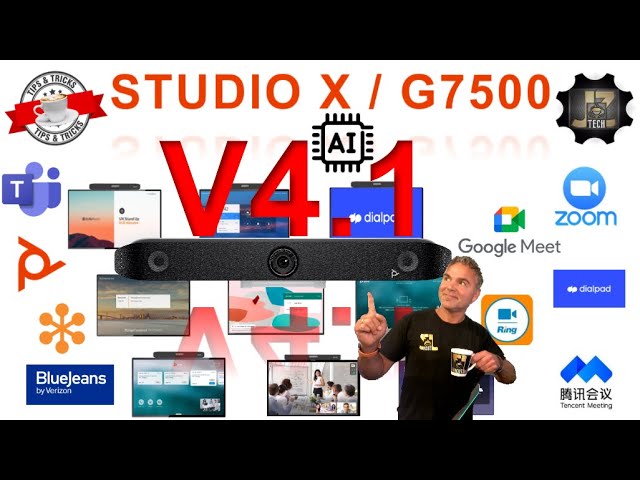 ☕Tech🔧🚨Whats New VideoOS 4.1! StudioX and G7500