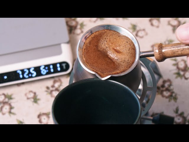 Turkish coffee - Choosing the coffee dose