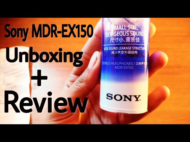 Sony MDR-EX150 Unboxing Amazon ¦ Best Eairphones under budget ¦ Sony best earphones ¦ Monitor eairph
