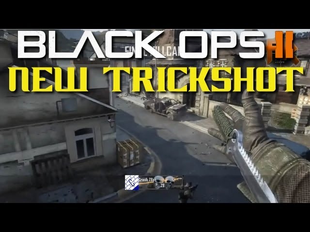 Black ops 2 NEW TRICKSHOT | Tutorial