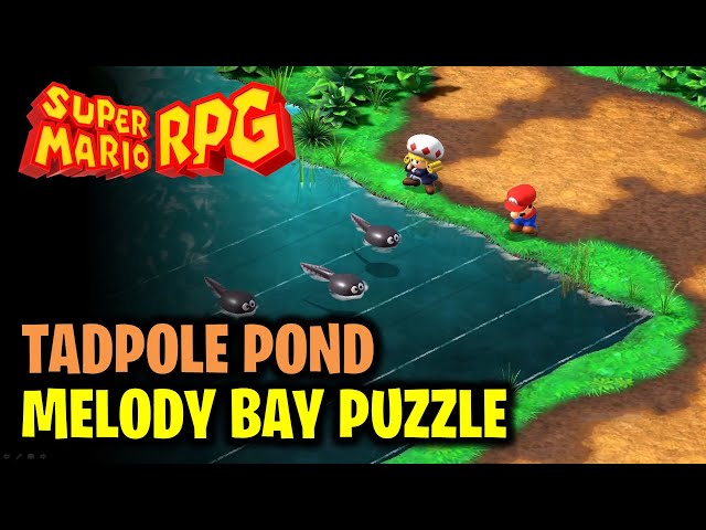 Melody Bay Toadofsky Musical Puzzle | Tadpole Pond | Super Mario RPG