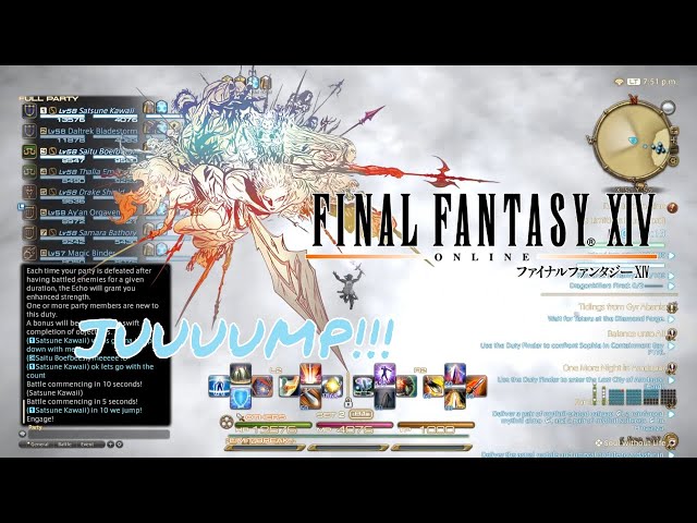 Who's Gonna Jump With Me?! - FINAL FANTASY XIV
