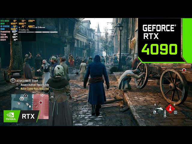 Assassin's Creed Unity | RTX 4090 24GB ( 4K Maximum Settings )