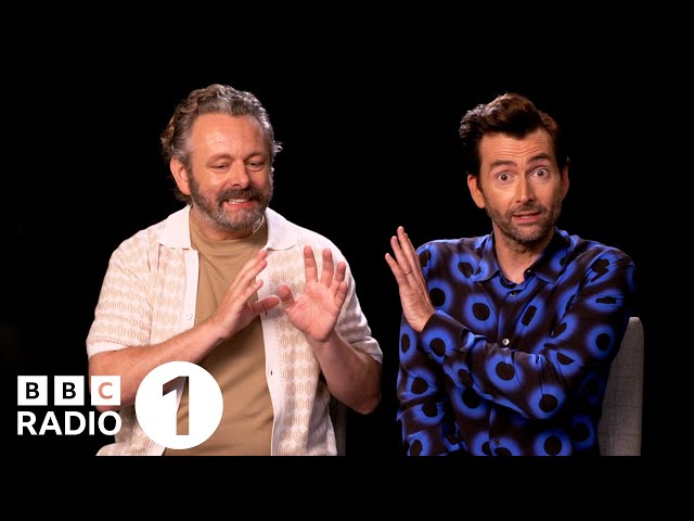 "I don’t know this man!" David Tennant and Michael Sheen on Good Omens 2, jetpacks and Jon Hamm nude