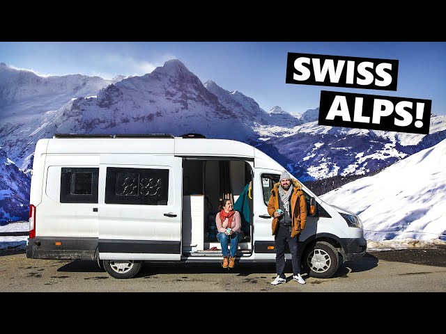 Van Life SWITZERLAND: First Impressions Of The SWISS ALPS!