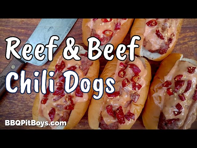 Reef & Beef Chili Dogs