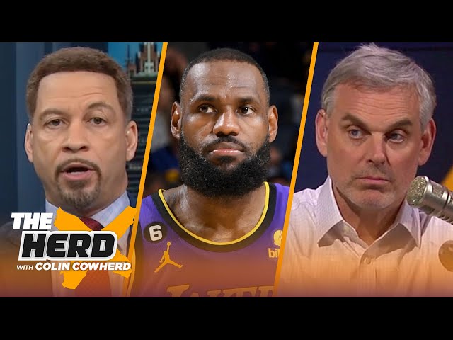 LeBron 'wasn't impactful' in Lakers loss vs. Warriors, Sixers host Celtics Game 3 | NBA | THE HERD