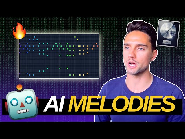 🤖 I made a TRAP BEAT using an AI MELODY GENERATOR | Logic Pro Beat Making