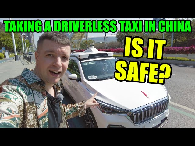 I Took an Autonomous Taxi in China (But is it SAFE?) 你敢坐吗？