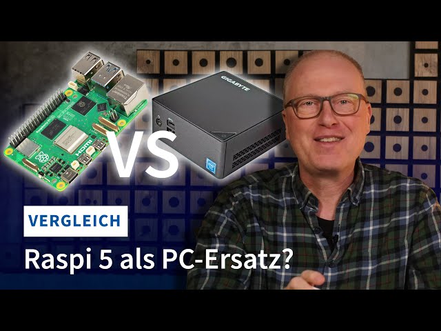 Raspi vs Barebone: Raspi 5 als PC-Ersatz
