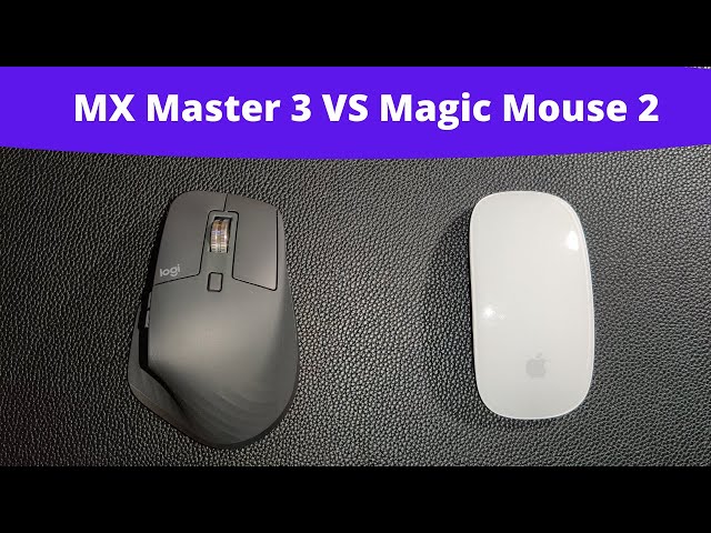 Logitech MX Master 3 Vs Apple Magic Mouse 2 Comparison!