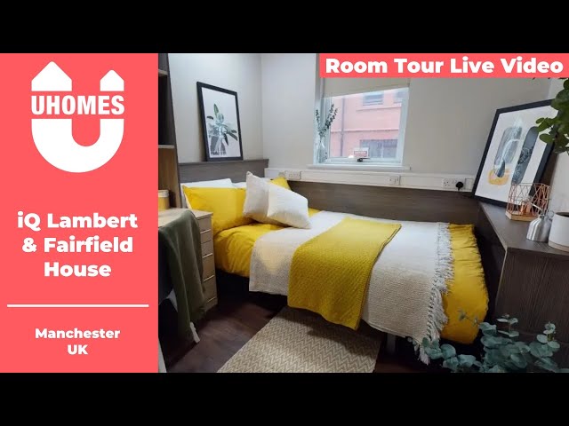 The Private Student Accommodation In Manchester - iQ Lambert & Fairfield House [Room Tour]