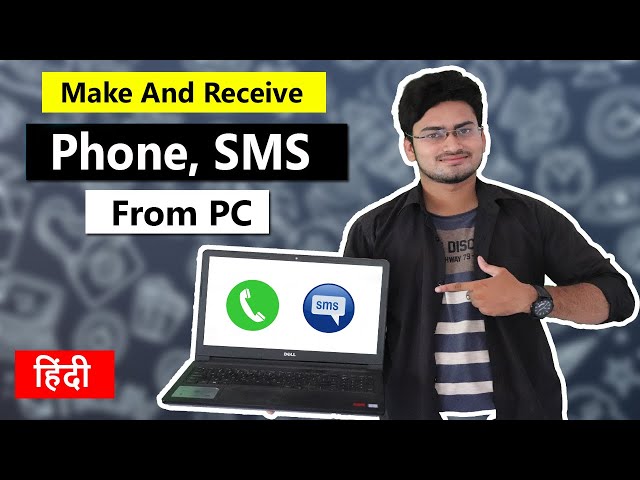 Make And Received Phone Call And SMS from Windows PC....