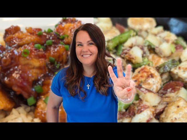 SUPER EASY dinners with only 3 INGREDIENTS | These are SO GOOD!