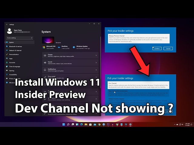 How To install Windows 11 Insider Preview 10.0.22000.51 (co_release) | Fix Dev Channel Not showing ?