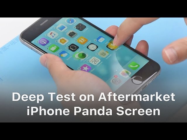 First-hand Test on New iPhone Aftermarket Screen - Panda Screen