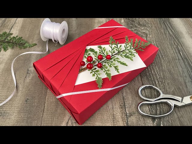 Double Fan Gift Wrapping | Gift Wrapping Ideas