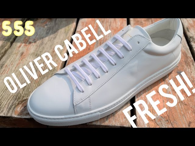 Cleanest Shoes I've Ever Reviewed: Oliver Cabell Low 1 White Luxury Shoe | 555 Gear