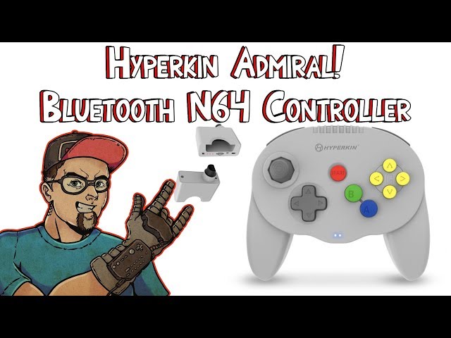 Hyperkin Admiral Announced! Nintendo 64 Bluetooth Controller!