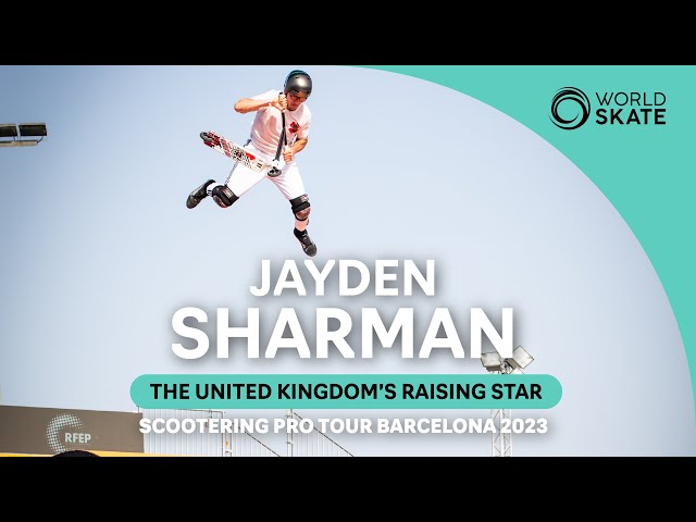 Jayden Sharman, the scootering UK'S rising star